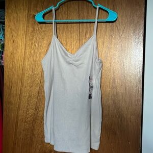 Tan Ribbed Cami
